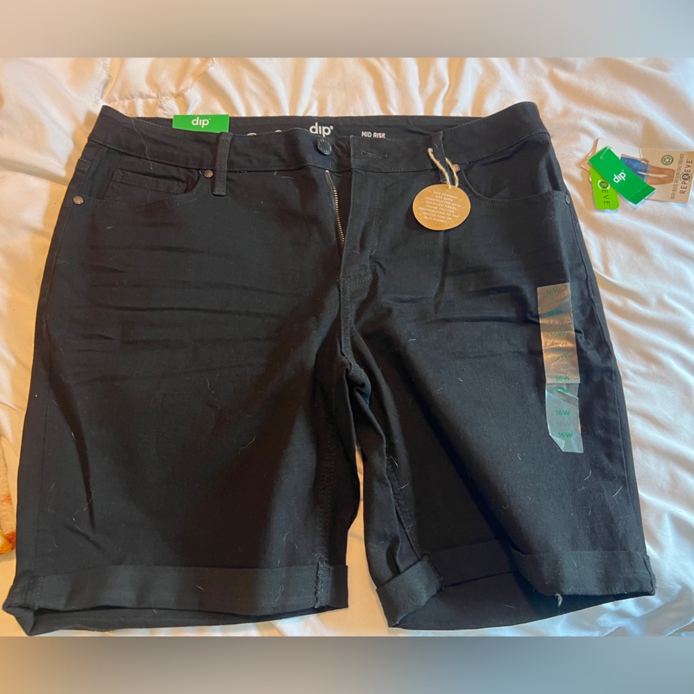 Dip Classic Black Bermuda Shorts